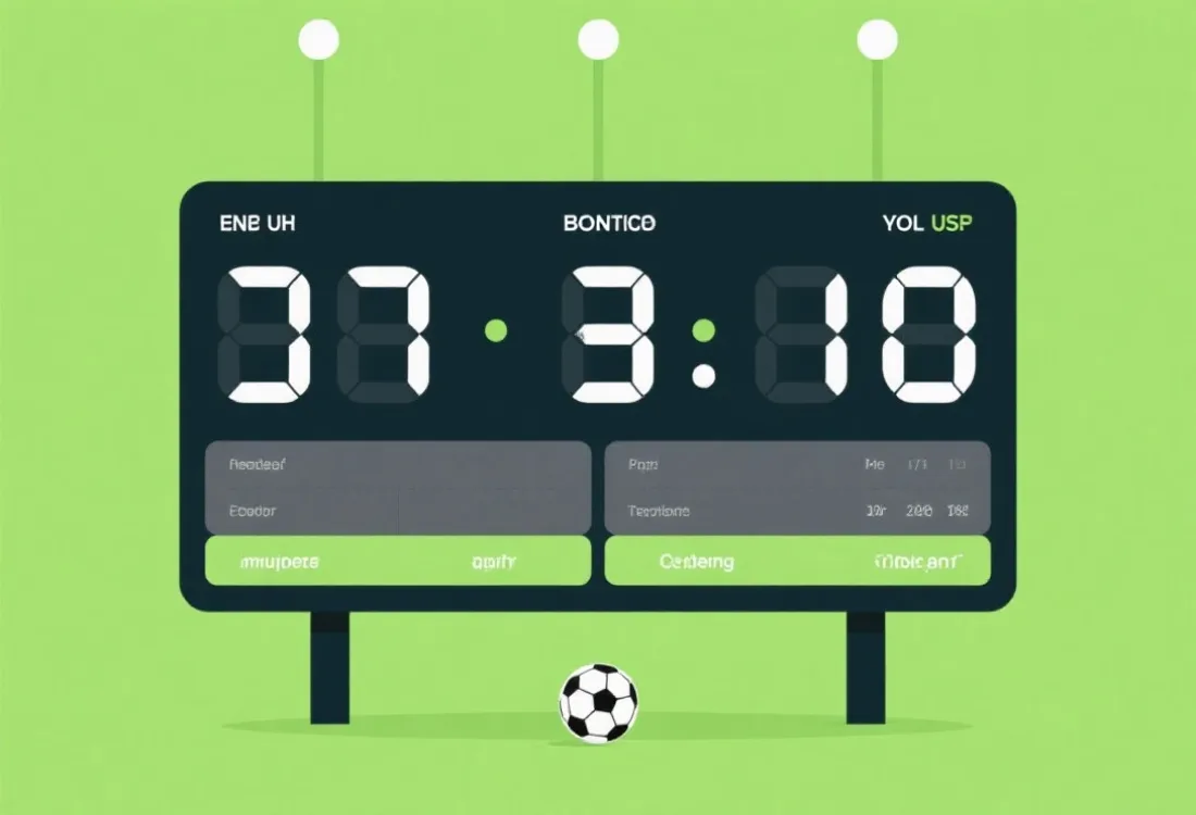 比分板界面示意