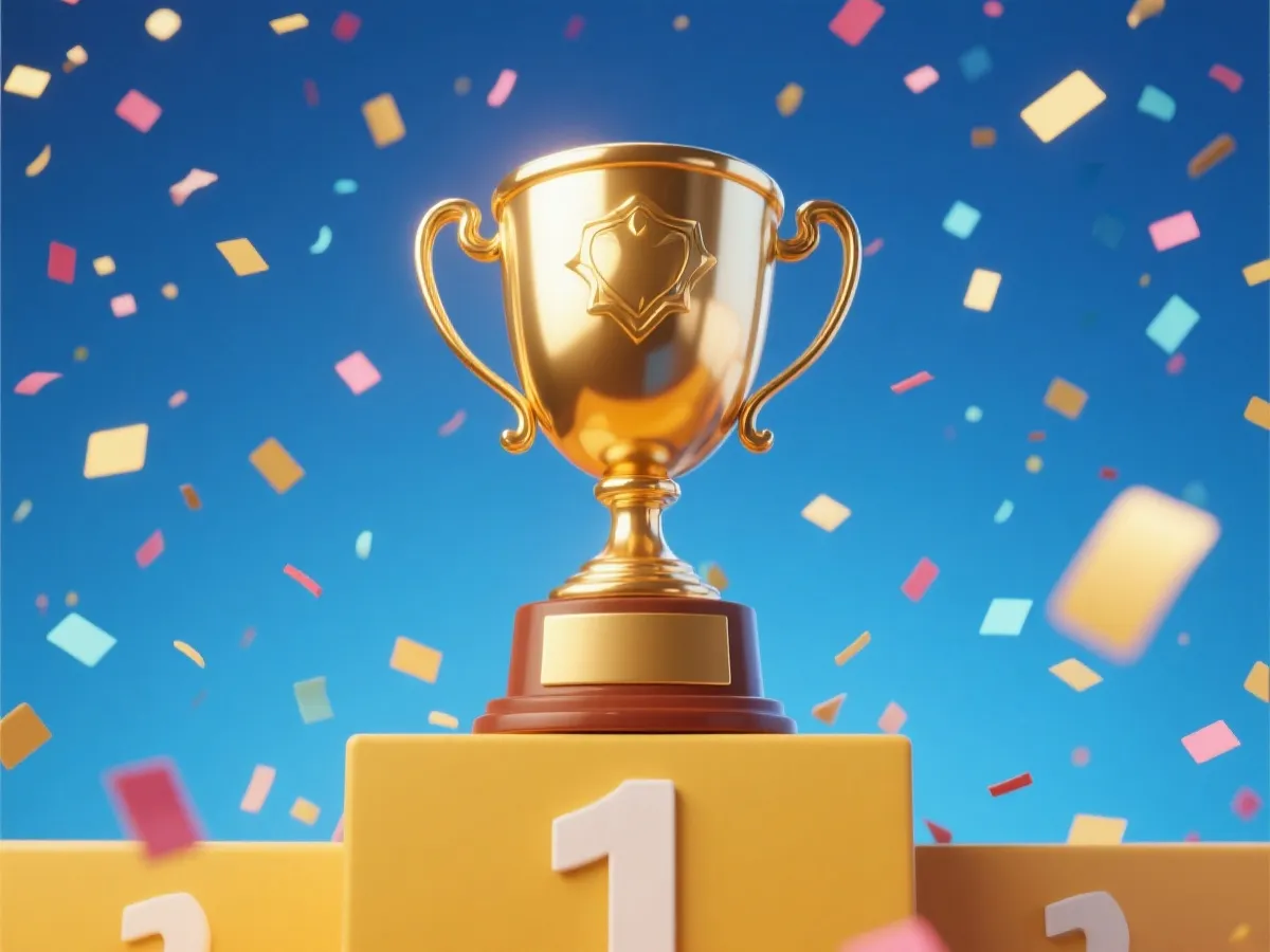 亚洲冠军联赛奖杯示意图