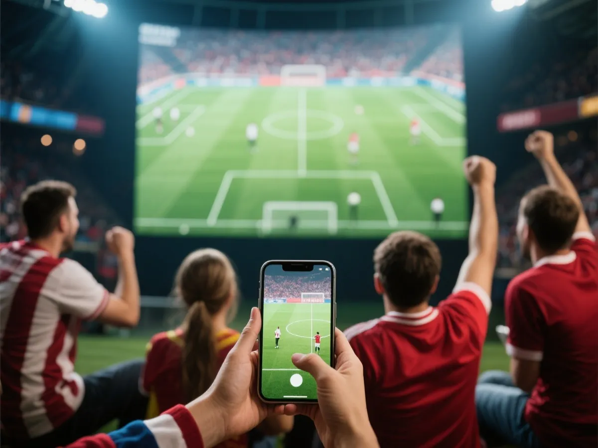 球迷多场景观赛体验